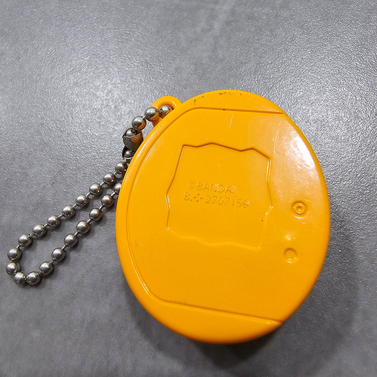 Tamagotchi Orange Miniature Charm Keychain Collection - Young Mametchi