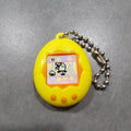 Tamagotchi Miniature Charm Collection Keychain Trinket - Yellow (Kusatchi)
