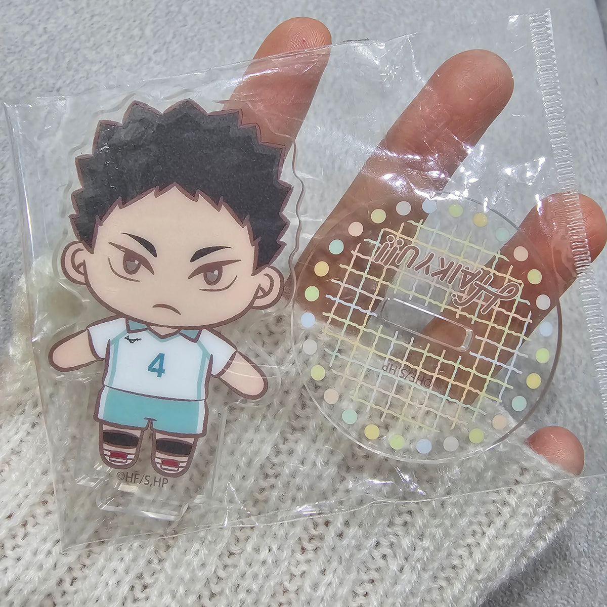 Haikyu!! Hajime Iwaizumi Acrylic Stand - SEGA Lucky Kuji Pastel Art Collection