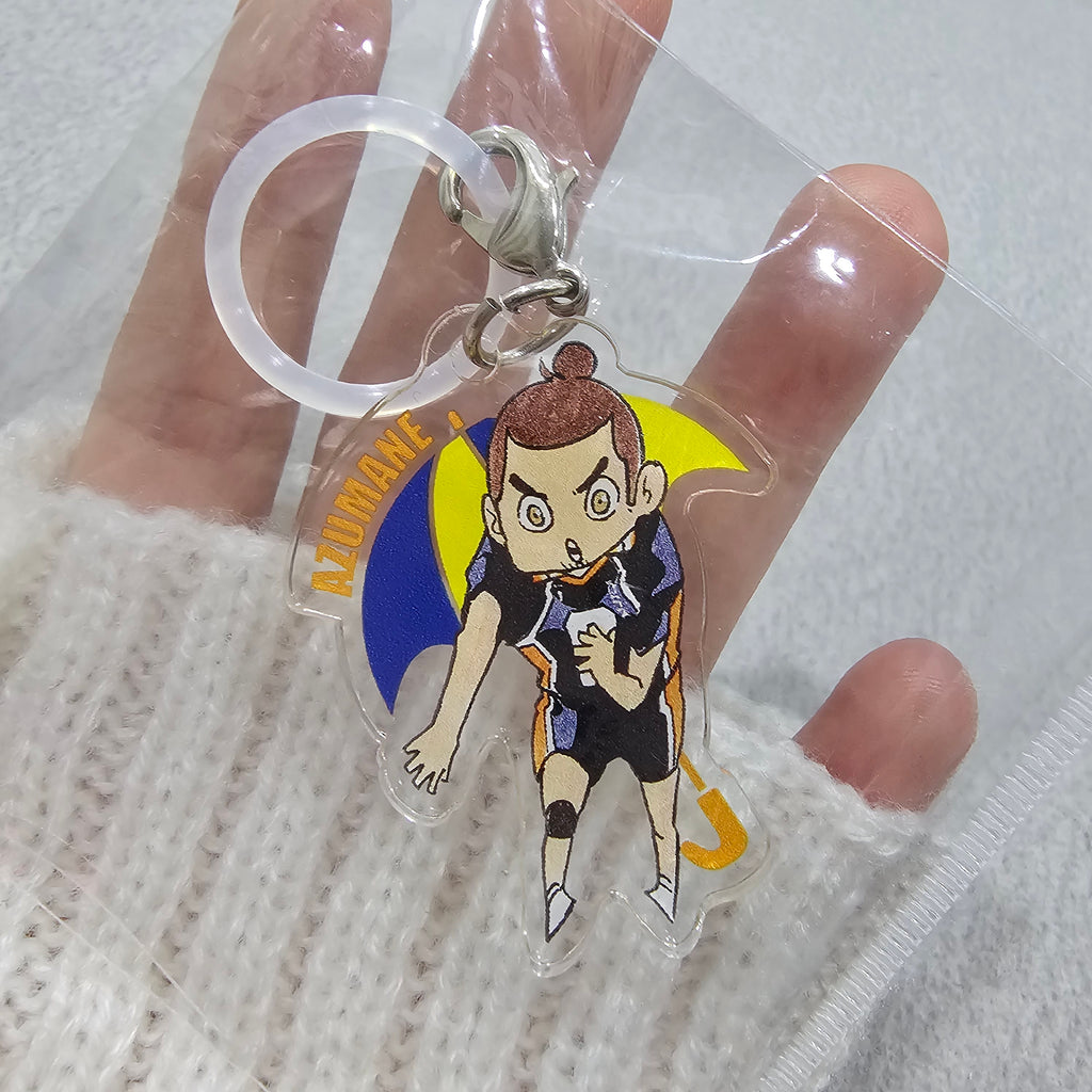 Haikyuu!! Asahi Azumane Umbrella Acrylic Keychain